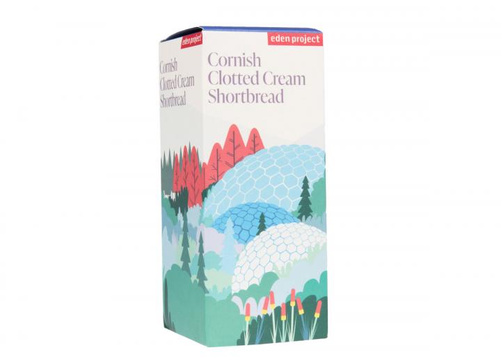 Eden Project Cornish clotted cream shortbread 200g