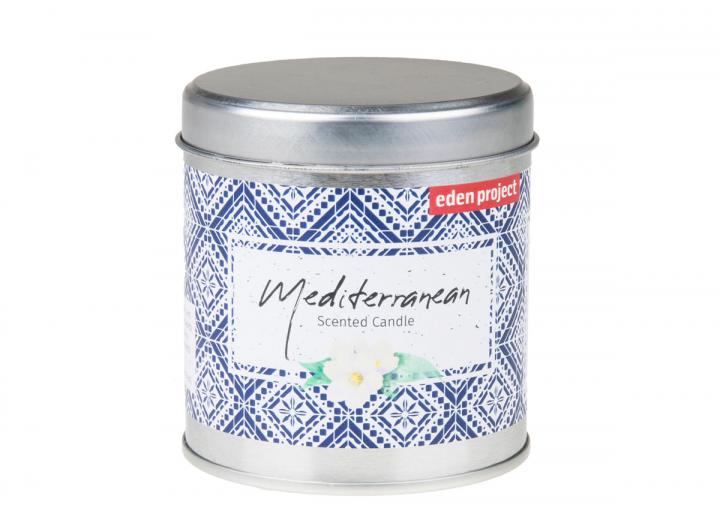 Eden Project Mediterranean scented tin candle
