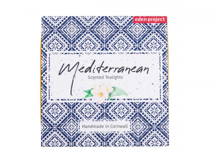 Mediterranean scented tealights, an Eden Project exclusive product