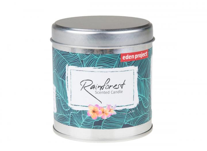 Eden Project rainforest scented tin candle