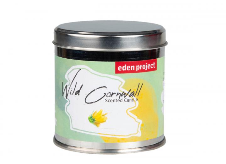 Eden Project Wild Cornwall scented tin candle