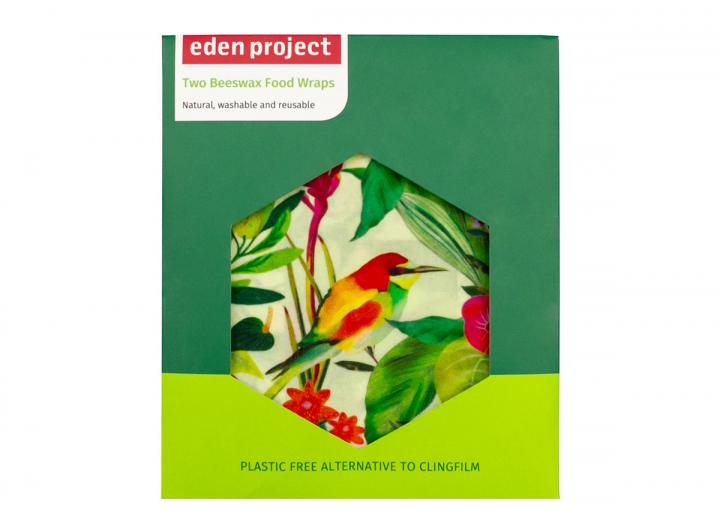 Eden Project floral beeswax food wraps