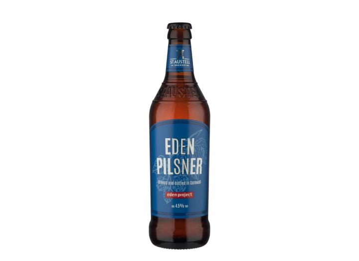 Eden pilsner from St Austell Brewery