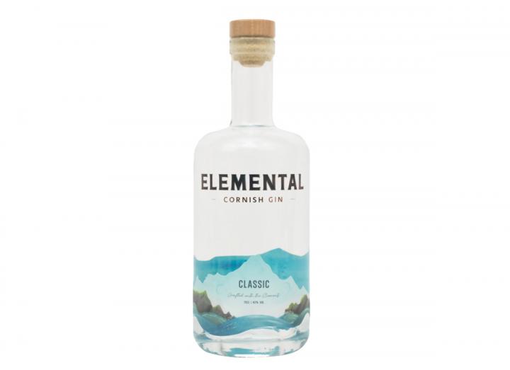 Elemental Cornish classic gin 70cl