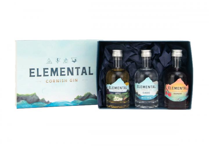Elemental gin miniatures gift set