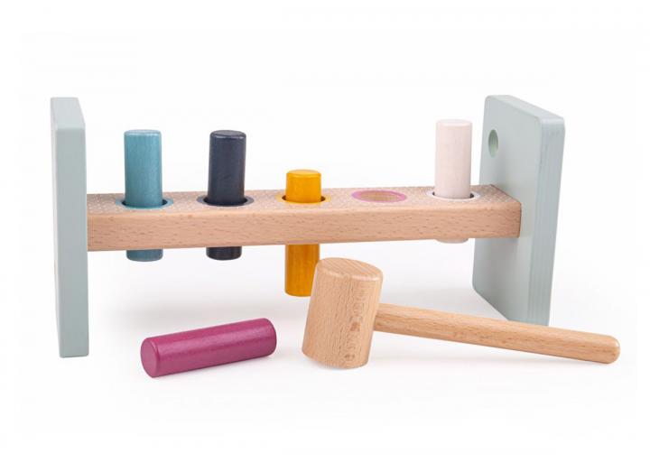 Bigjigs 100% FSC® certified wooden hammer bench