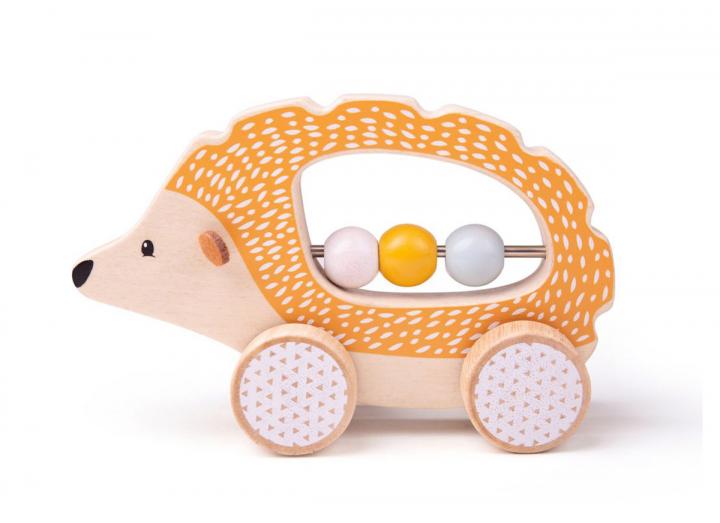 Bigjigs 100% FSC® certified push along hedgehog