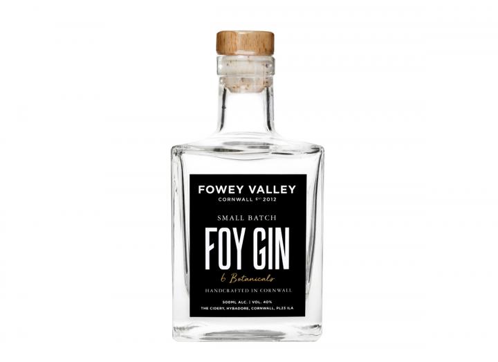 Fowey Valley Foy gin 500ml bottle