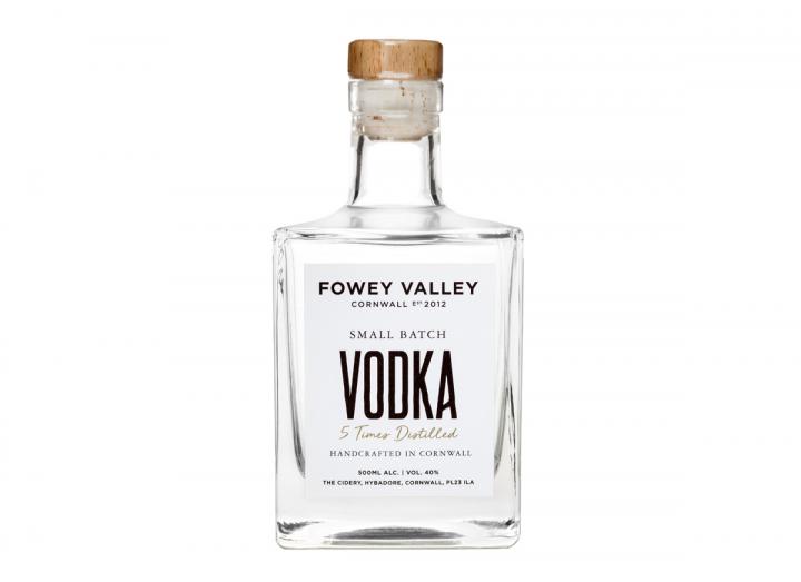 Fowey Valley vodka 500ml bottle