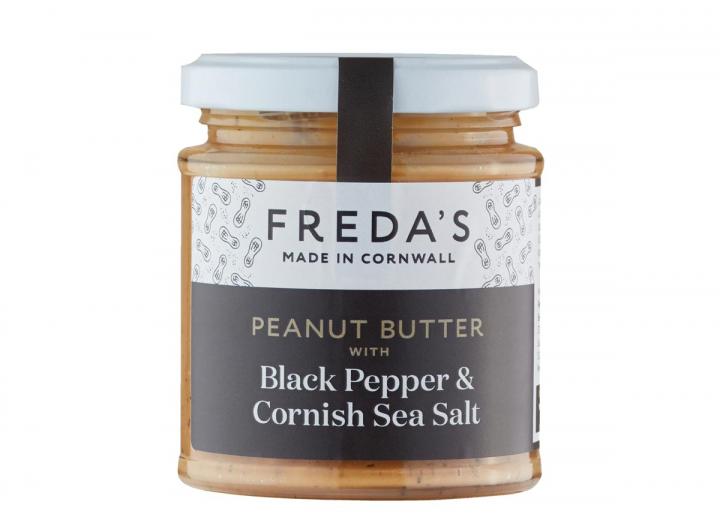 Freda's peanut butter with black pepper & Cornish sea salt