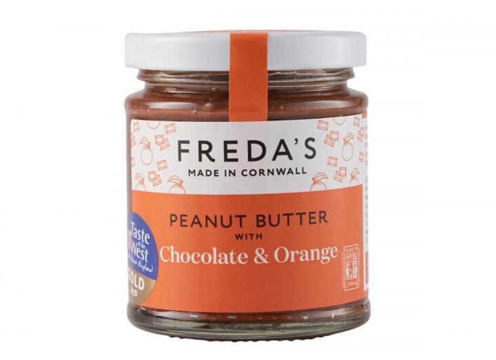 Freda's peanut butter with chocolate & orange 