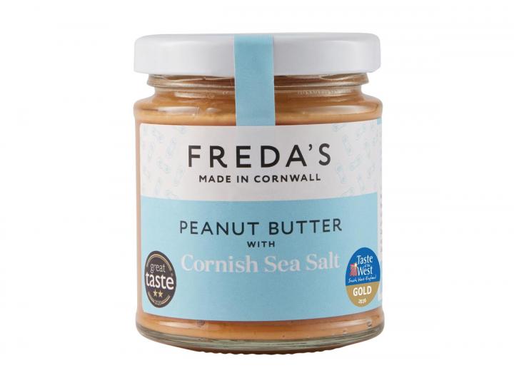 Freda's peanut butter with Cornish sea salt
