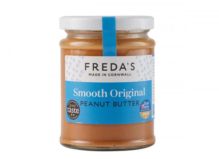 Freda's smooth original peanut butter