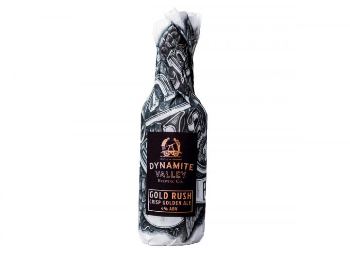 Dynamite Valley gold rush crisp golden ale 500ml