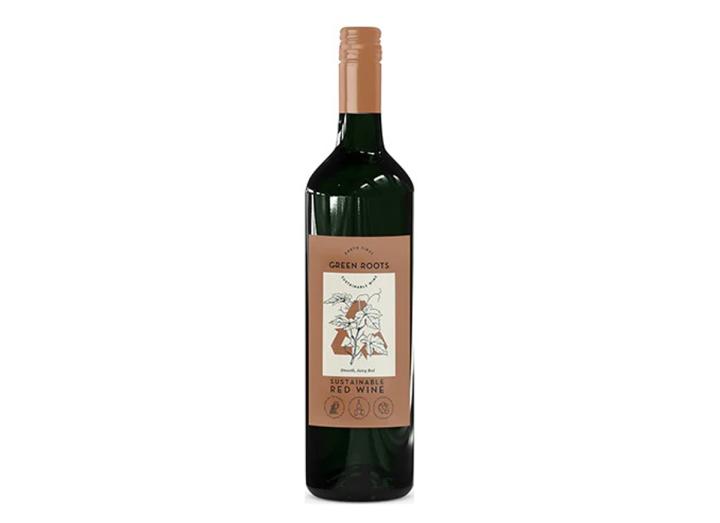 Green Roots sustainable red wine in a can 250ml
