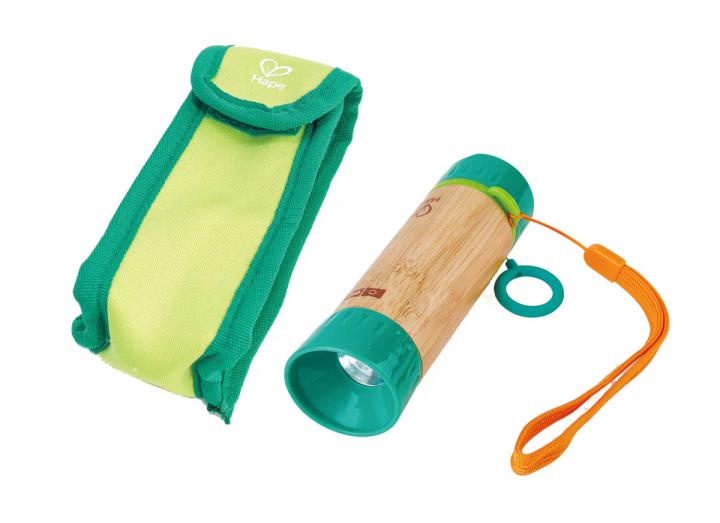 Hape hand-powered flashlight