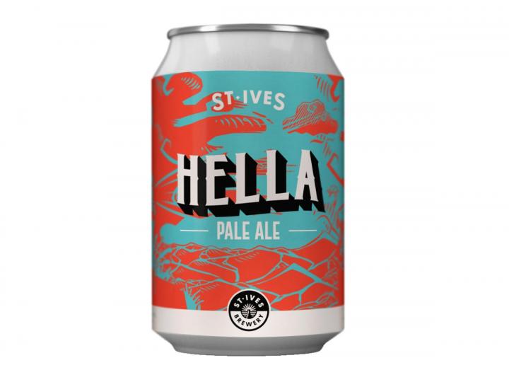 Hella Pale Ale from St Ives Brewery in Cornwall
