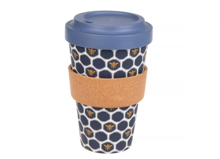 Bee bamboo cup
