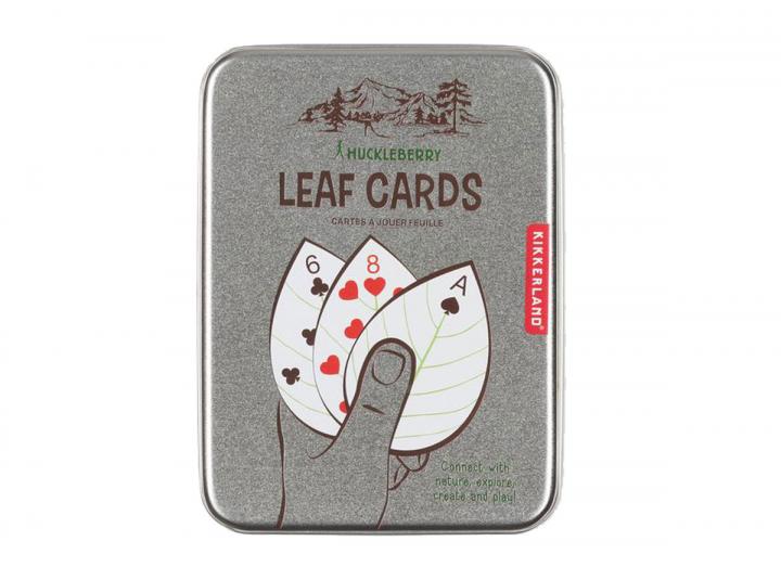 Huckleberry leaf cards