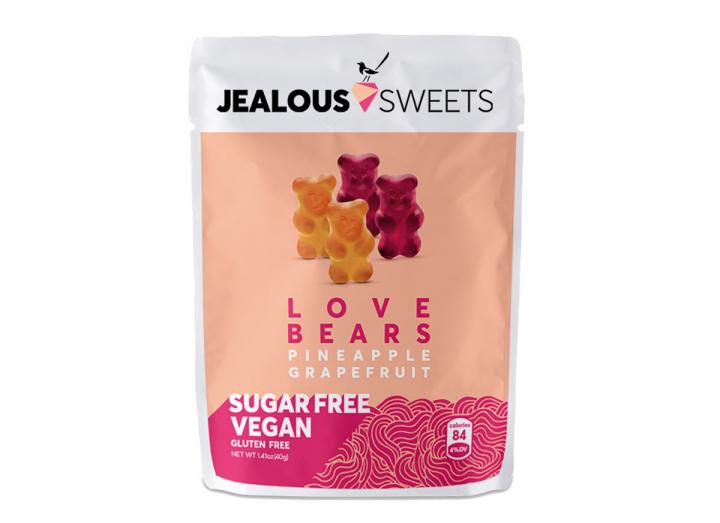 Jealous Sweets pineapple & grapefruit sugar free bears 40g