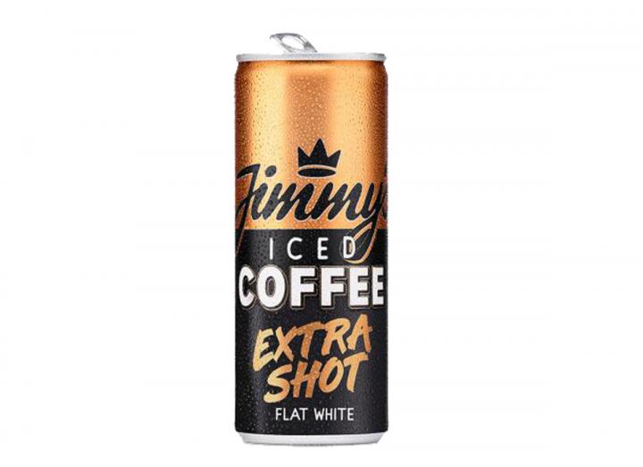 Jimmy's extra shot flat white iced coffee 250ml