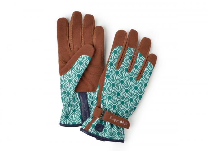 Ladies deco gardening gloves from Burgon & Ball
