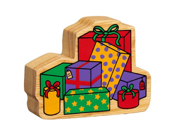 Lanka Kade wooden stack of presents figure