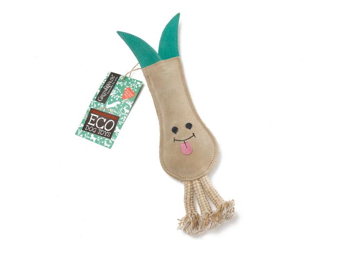 Lenny the leek, eco toy