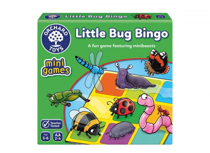 Little Bug Bingo mini game from Orchard Toys