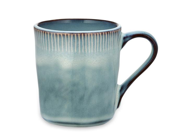 Malia mug in dusty blue from Nkuku