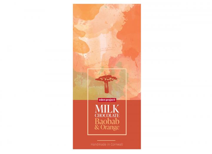 Milk chocolate with baobab & orange