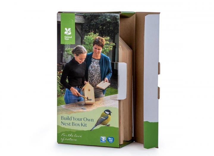 National Trust build your own nest box from CJ Wildlife