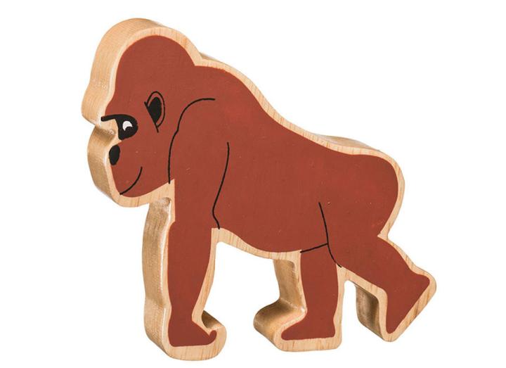 Lanka Kade wooden gorilla figure