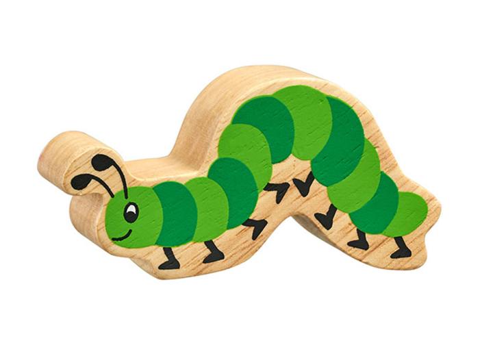 Lanka Kade wooden caterpillar figure