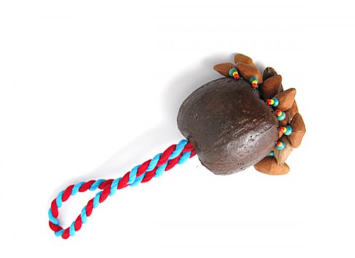 Nut shaker on string