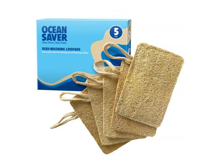 Dish-washing loofahs from OceanSaver