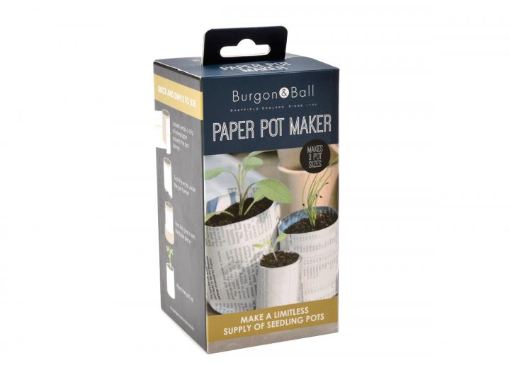 Paper pot maker from Burgon & Ball