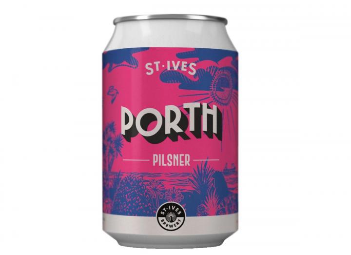 Porth Pilsner from St Ives Brewery