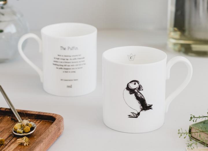 Puffin mug from Creature Candy
