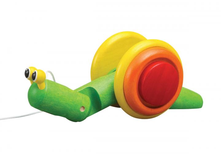 Plan Toys pull along snail 