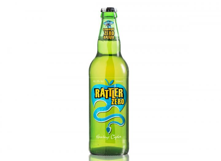 Rattler Zero cider from Healey's Cyder Farm
