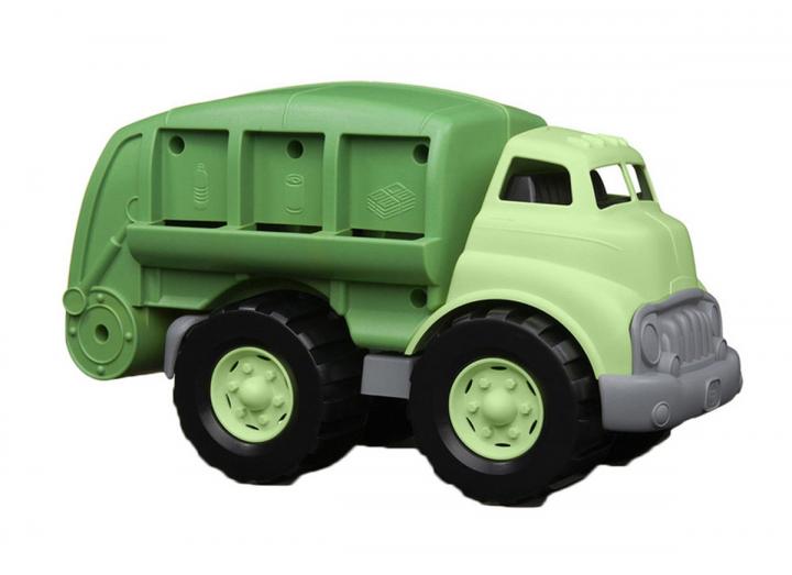 Recycling truck recycled plastic
