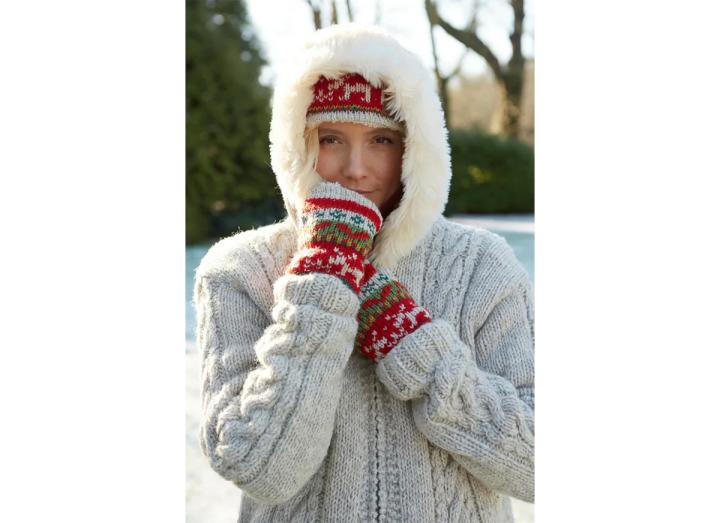 Reindeer Christmas handwarmer