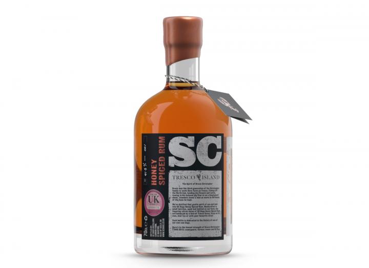 SC Dogs Distillery honey spiced rum 70cl
