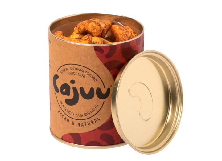 Cajuu safari sweet chilli cashew nut tube