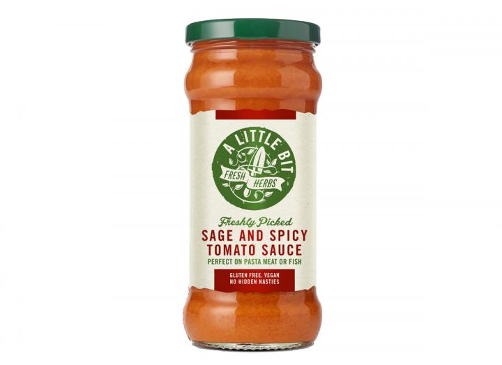 Sage & Spicy Tomato pasta sauce from A Little Bit