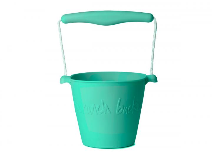 Scrunch Bucket in teal green