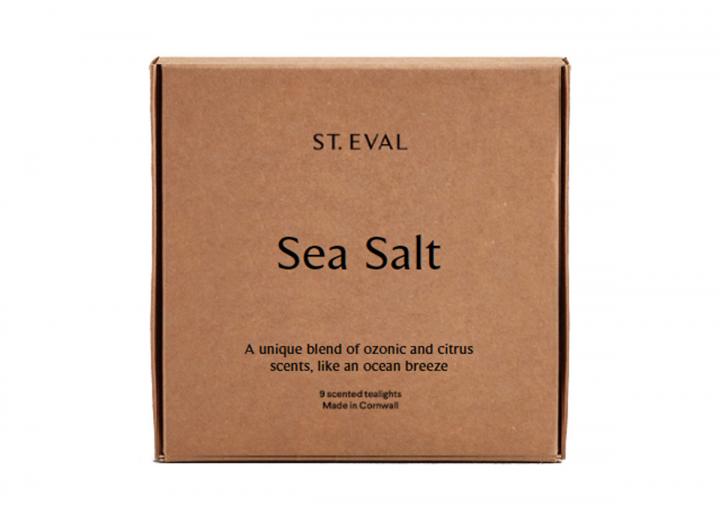 St Eval Tinned Scented Candle Sea Salt x 2 