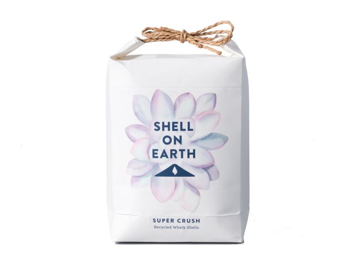 Shell on Earth super crush - crushed, recycled whelk shells for pot dressing