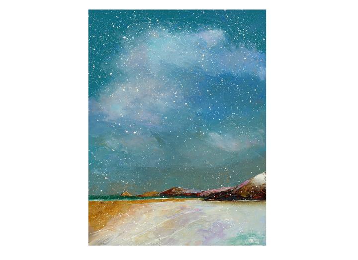  Snowy Perranporth card